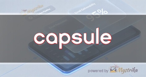 CAPSULE Branding & Design agency logo